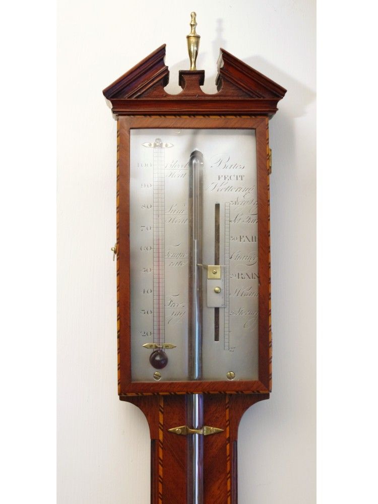HW/A/BATES Mahogany Stick Barometer – Horological Workshops